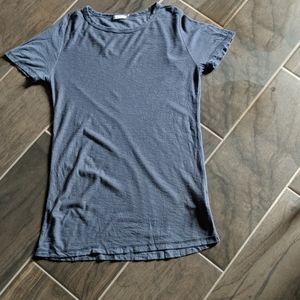 Vici dolls crew neck t shirt in charcoal